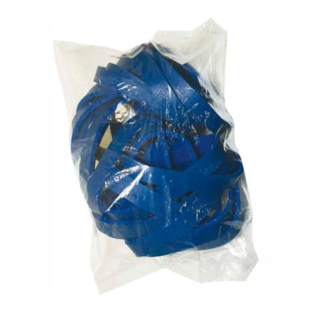 Fabrication Enterprises CanDo Rubber Band Hand Exerciser, Additional Latex Free Bands Only, Blue, 25/Pack 10-1854